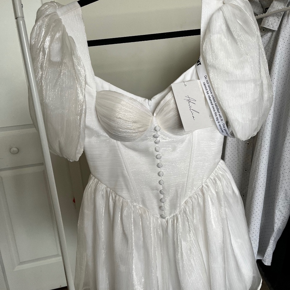 White Mini Dress